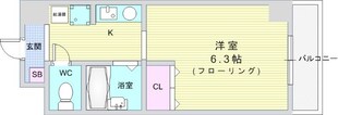 パセオ石橋の物件間取画像